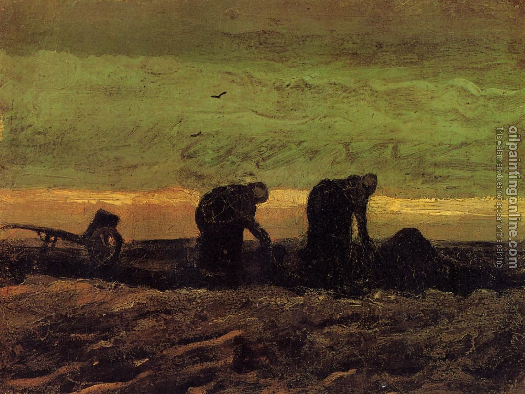 Gogh, Vincent van - Two Peasant Women in the Peat Fields